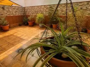 Terraza de Casa adosada en venta en Vegas del Genil con Aire acondicionado, Calefacción y Jardín privado