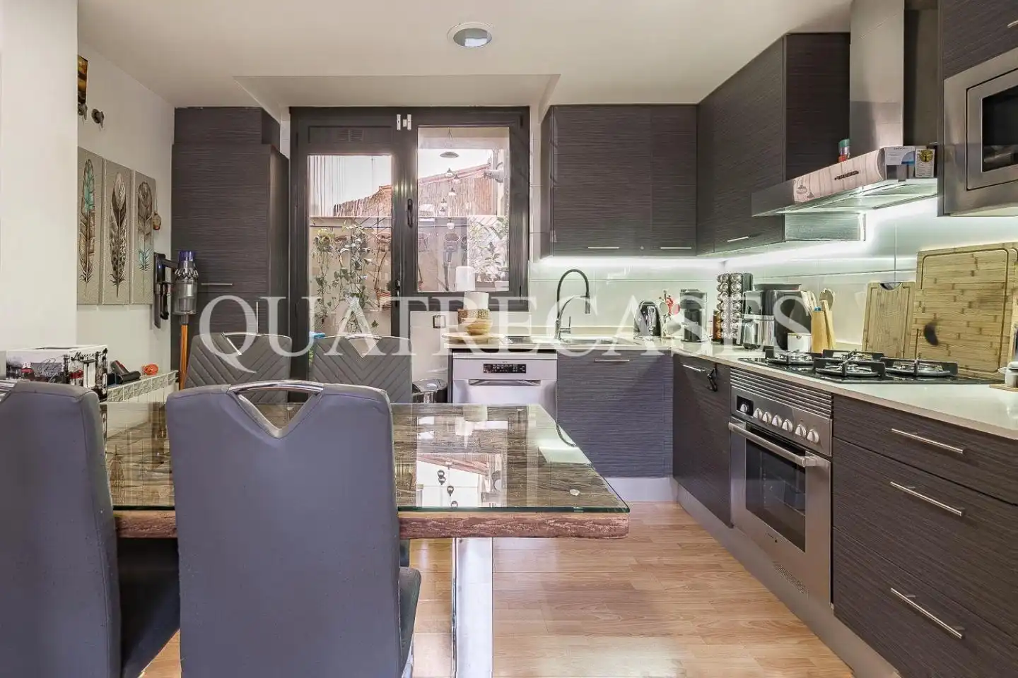 Cocina de Piso en venta en Barcelona con Aire acondicionado, Calefacción y Parquet