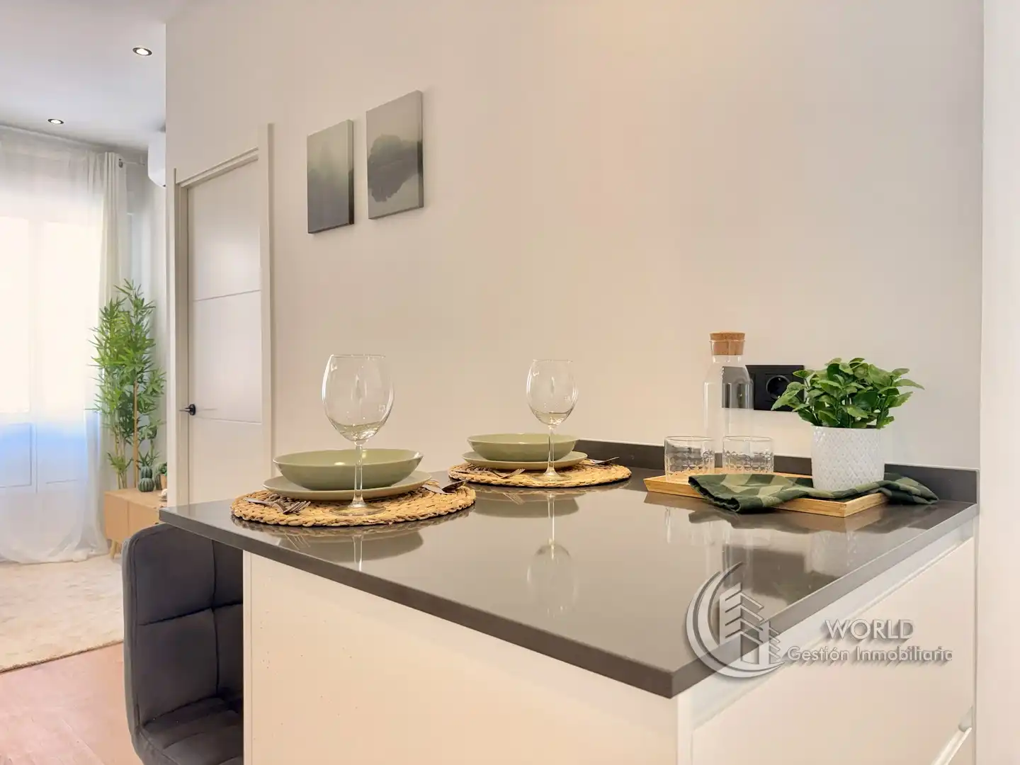 Kitchen of Flat for sale in Madrid  with Air Conditioner, Heating and Furnished