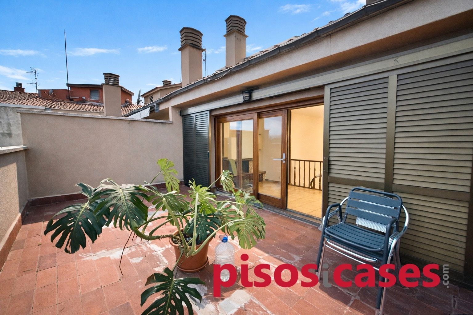 Terrace of Flat for rent in Vic  with Heating, Terrace and Oven