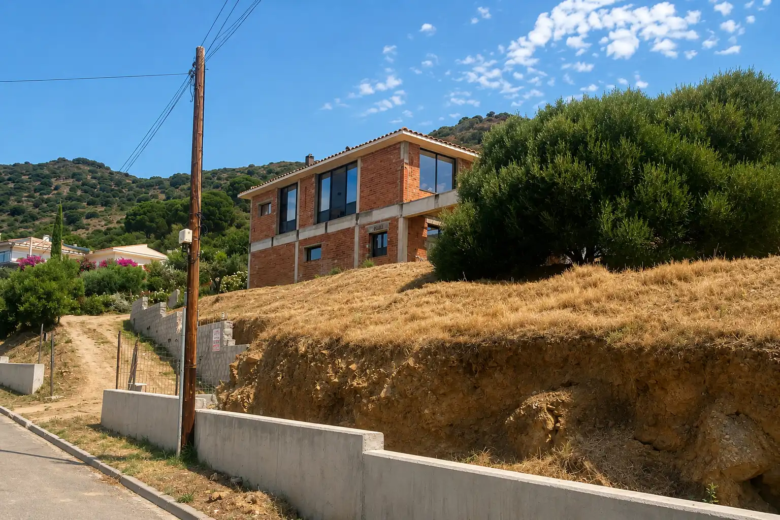 Vista exterior de Casa o xalet en venda en Pau amb Aire condicionat, Calefacció i Jardí privat