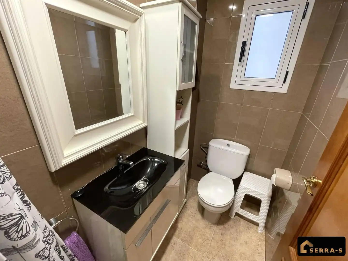 Badezimmer von Dachboden zum Verkauf in Malgrat de Mar mit Terrasse und Balkon