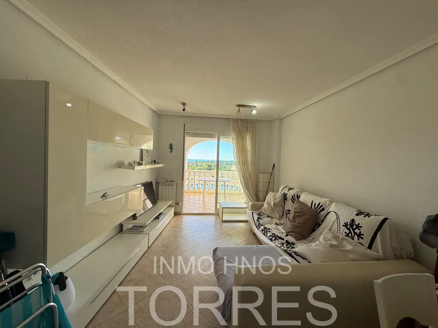 Wohnzimmer von Maisonette zum Verkauf in Peñíscola / Peníscola mit Klimaanlage, Heizung und Terrasse