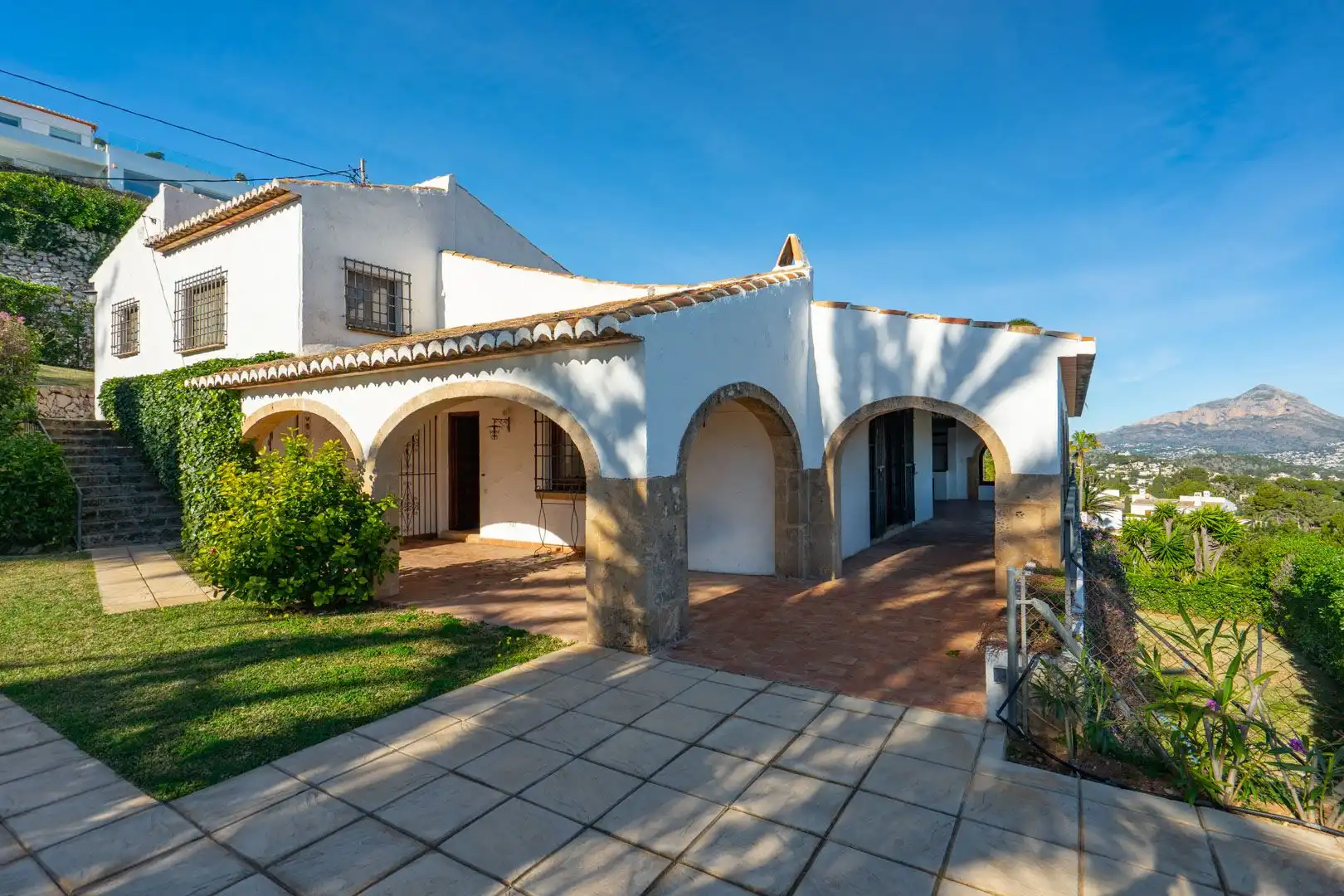 Exterior view of Houses for sale in Jávea / Xàbia  with Private garden, Terrace and Swimming Pool