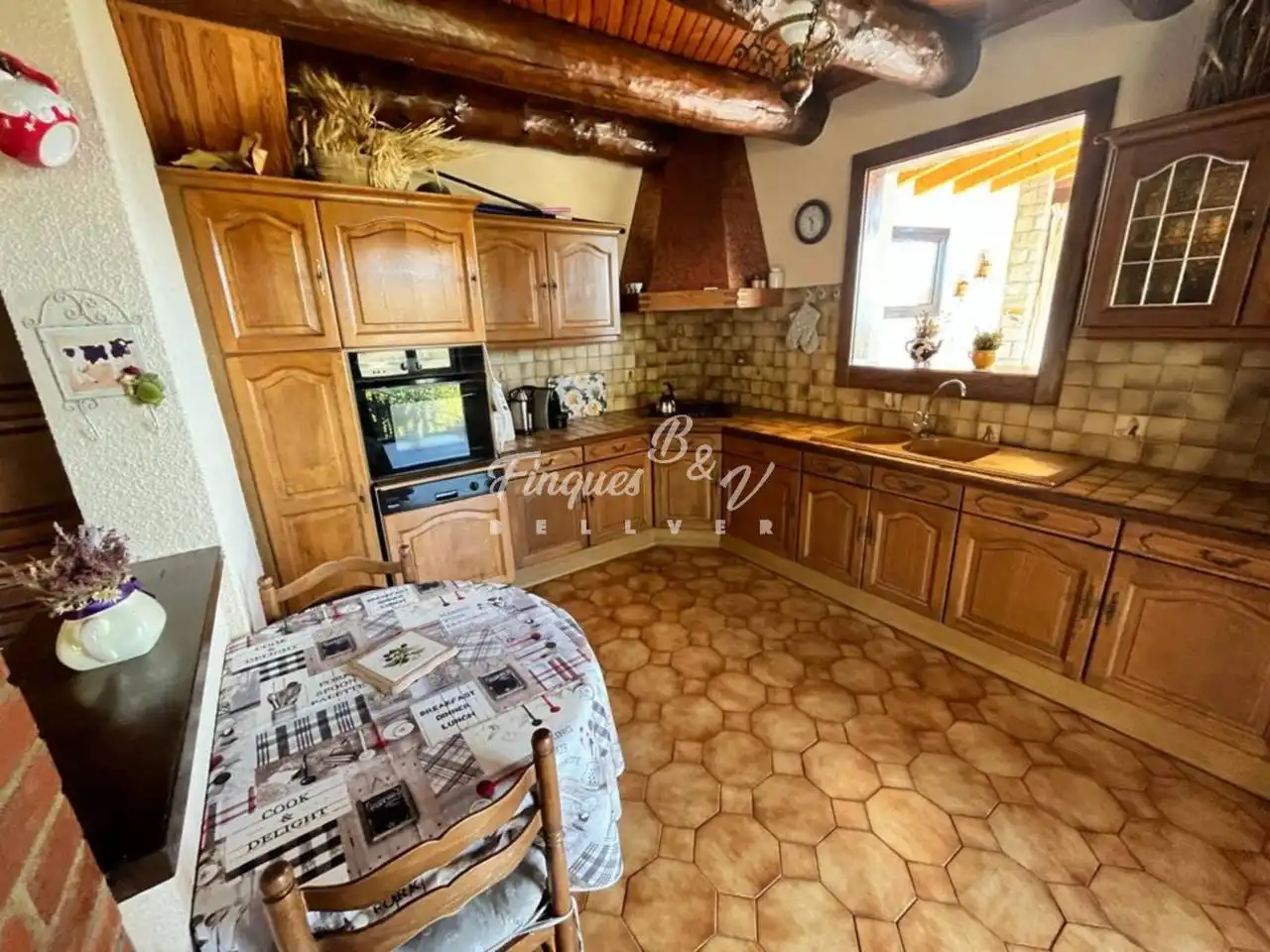 Kitchen of Houses for rent in Dorres  with Heating, Private garden and Parquet flooring