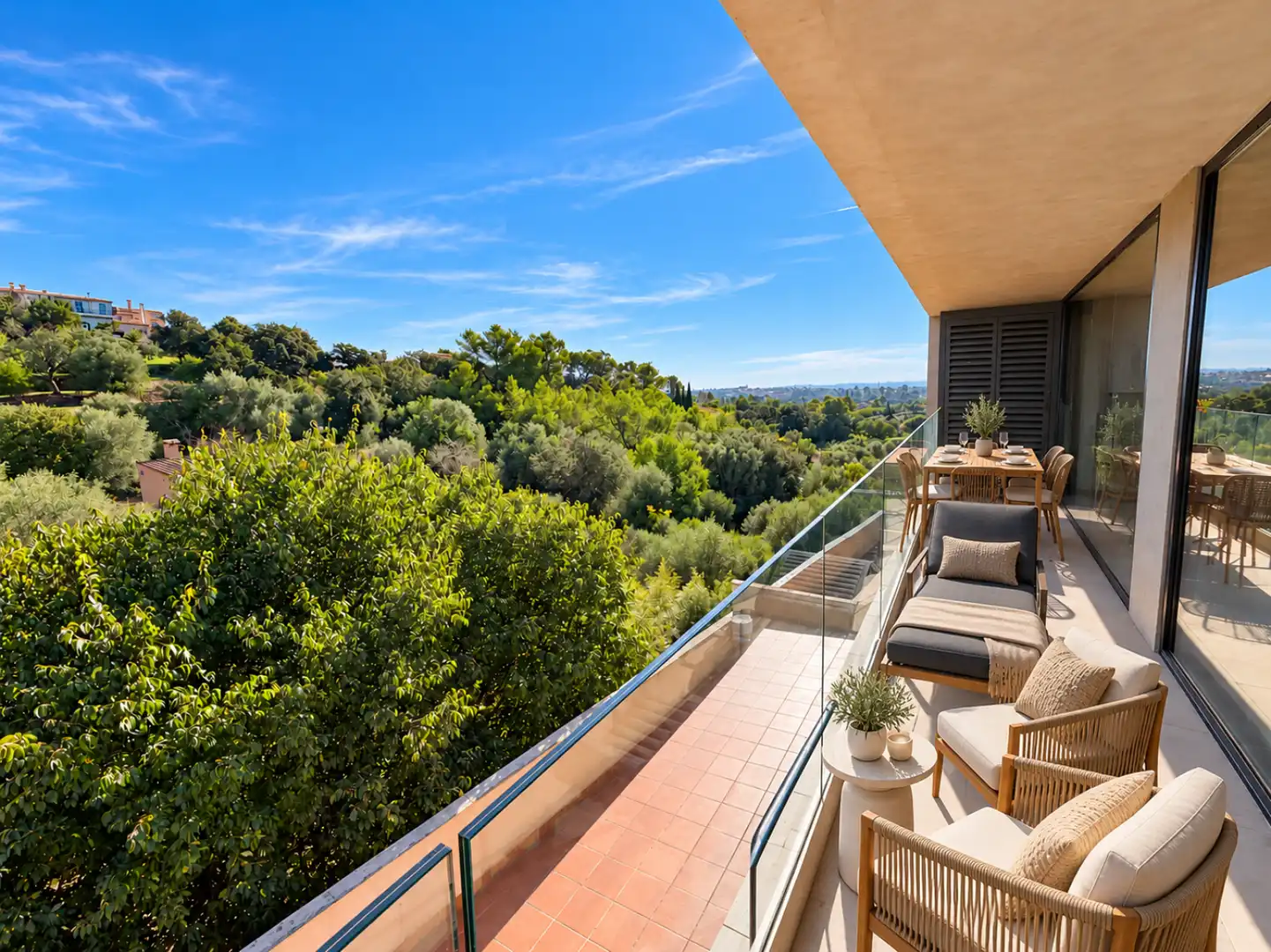 Terraza de Piso en venta en Campanet con Calefacción y Jardín privado