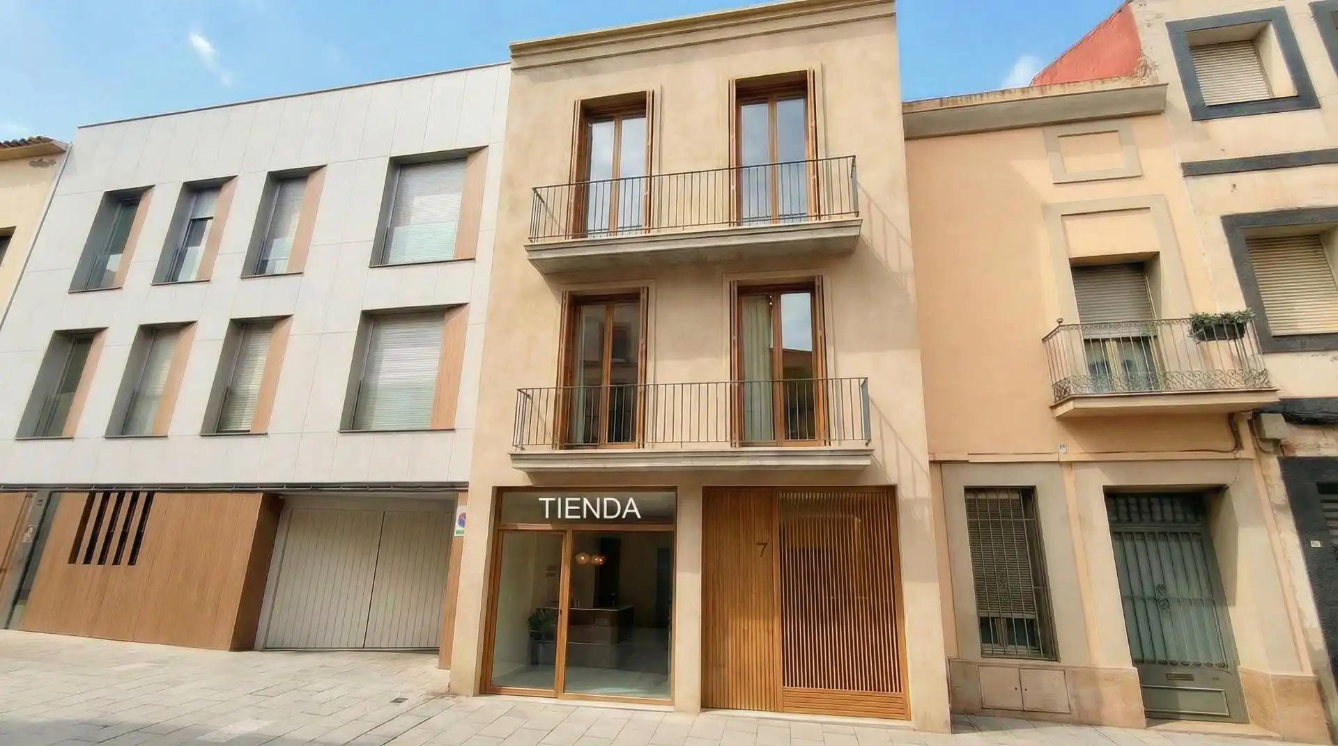 Vista exterior de Dúplex en venta en Sabadell