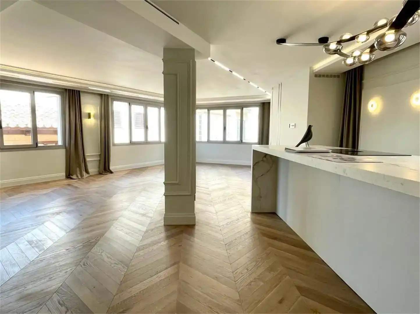 Sala de estar de Piso en venta en  Palma de Mallorca con Aire acondicionado, Calefacción y Parquet