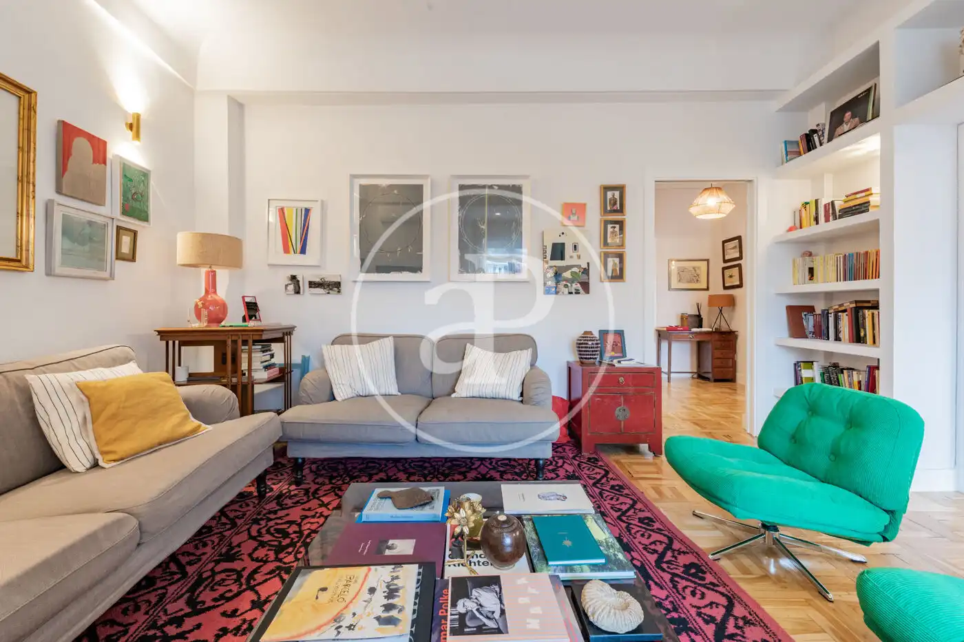 Living room of Flat for sale in Madrid  with Air Conditioner, Heating and Terrace