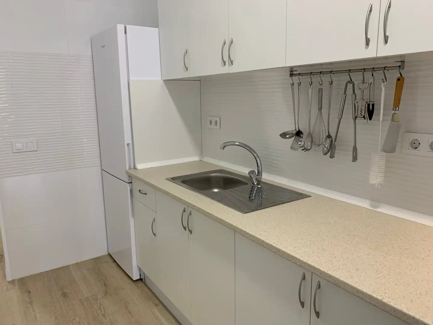 Kitchen of Flat for rent in Gáldar  with Terrace, Furnished and Washing machine