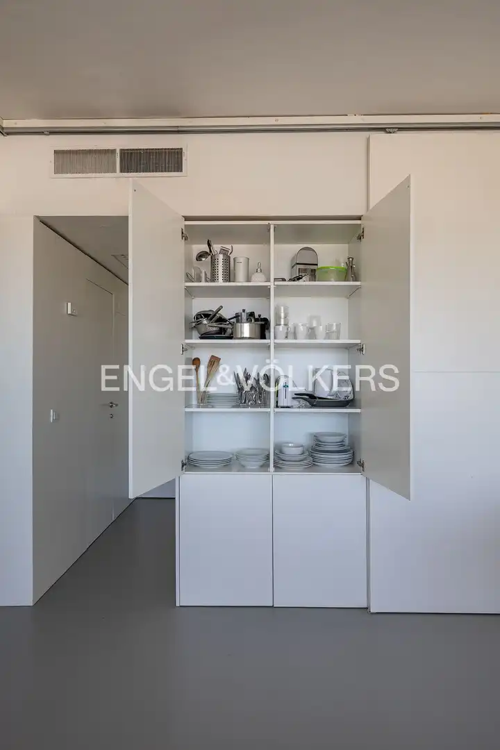 Küche von Wohnung zur Miete in Madrid mit Klimaanlage und Heizung