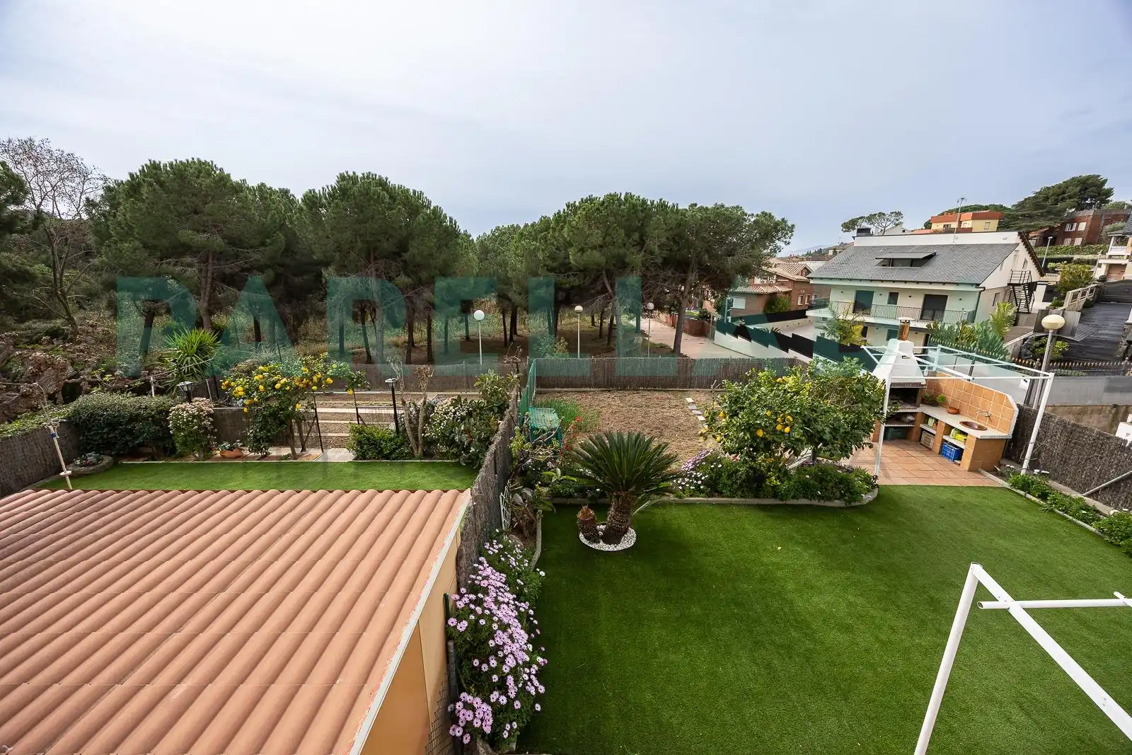 Jardín de Casa o chalet en venta en Badalona con Aire acondicionado, Calefacción y Jardín privado
