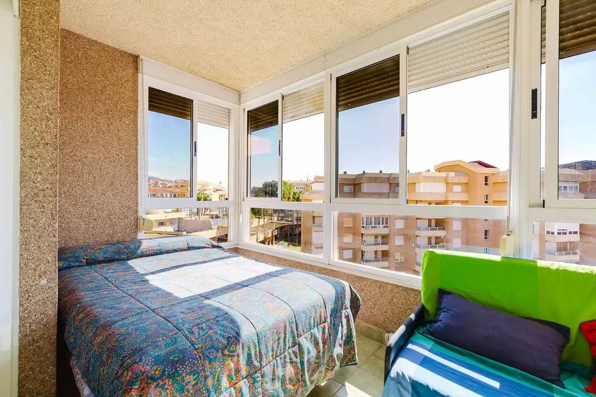 Bedroom of Flat for sale in Torrox  with Air Conditioner, Heating and Private garden