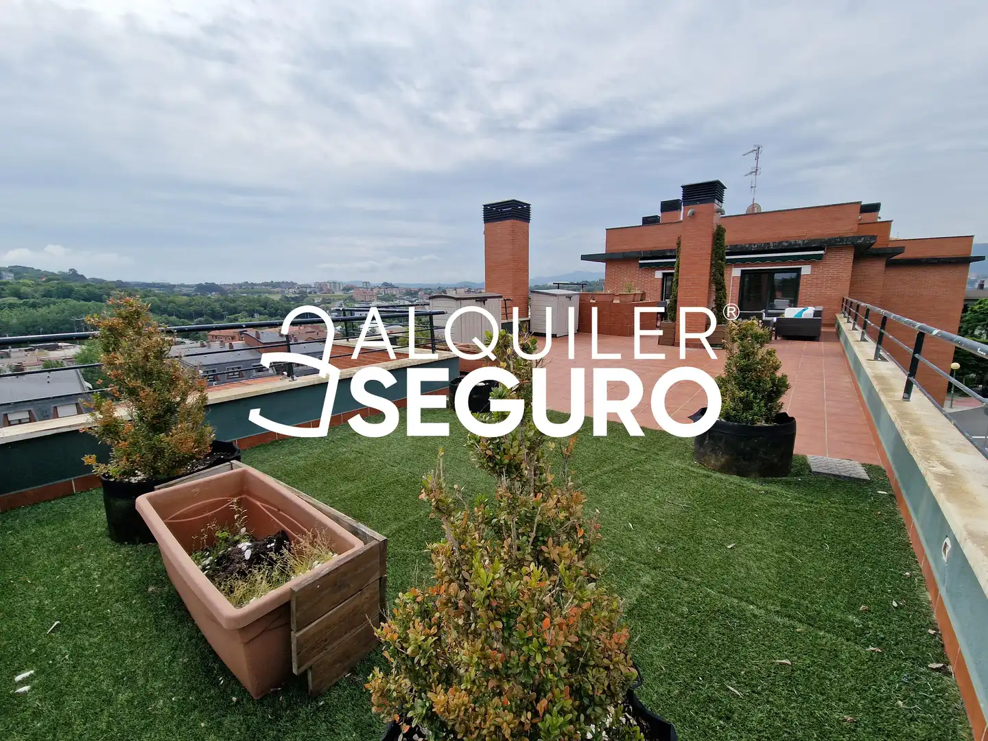 Terraza de Piso de alquiler en Getxo  con Calefacción, Terraza y Trastero