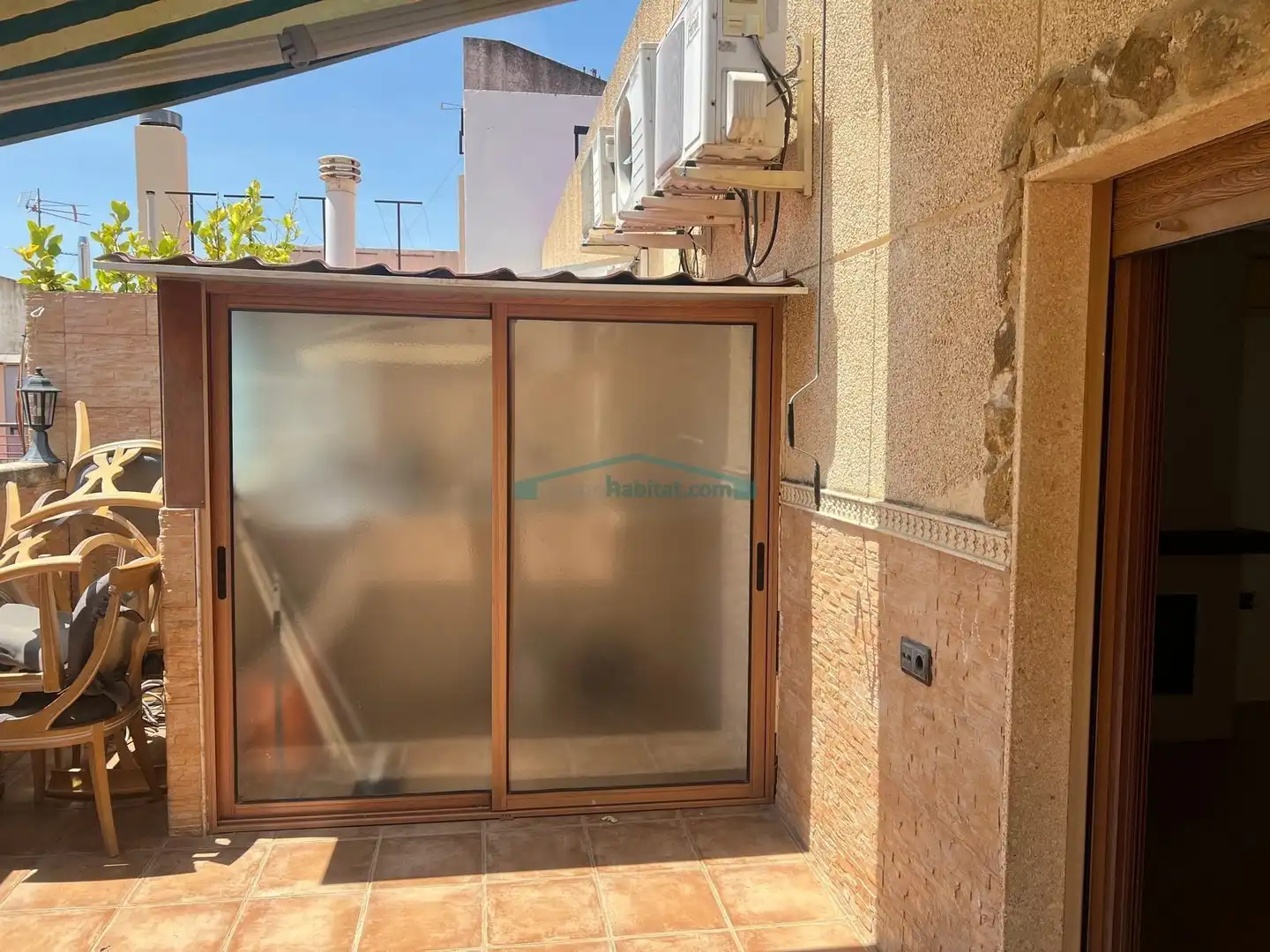 Balcony of Attic for sale in Ibi  with Parquet flooring, Terrace and Jacuzzi