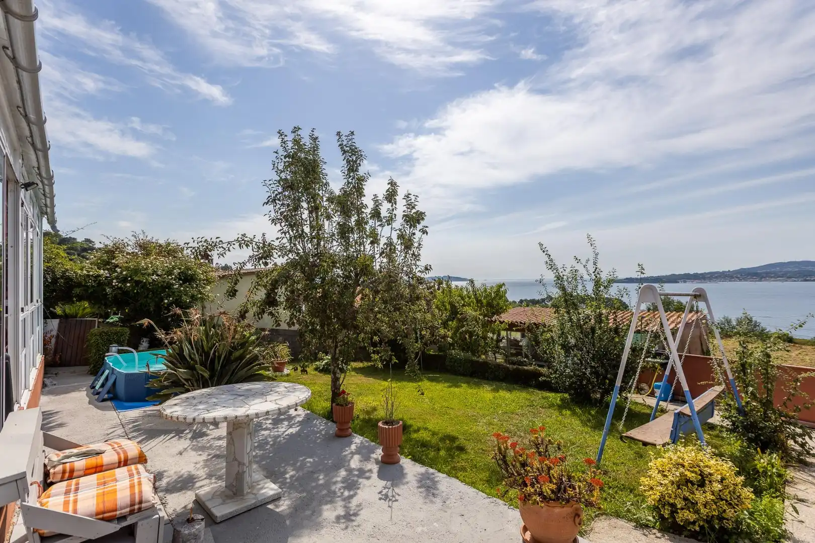 Terraza de Casa o chalet en venta en Pontedeume con Jardín privado, Terraza y Trastero