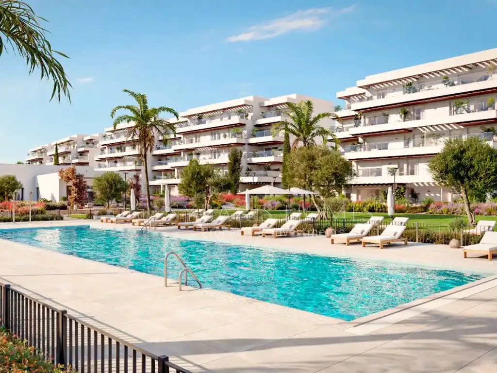 Exterior view of Apartments for sale in Els Poblets  with Swimming Pool and Community pool
