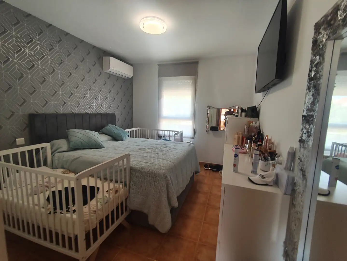 Dormitori de Casa o xalet en venda en Las Ventas de Retamosa amb Aire condicionat, Calefacció i Jardí privat