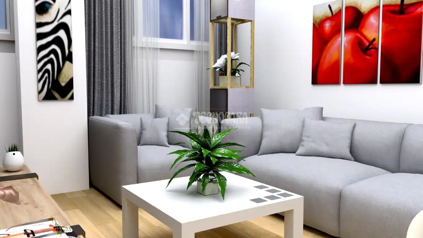Sala de estar de Piso en venta en Segovia con Calefacción