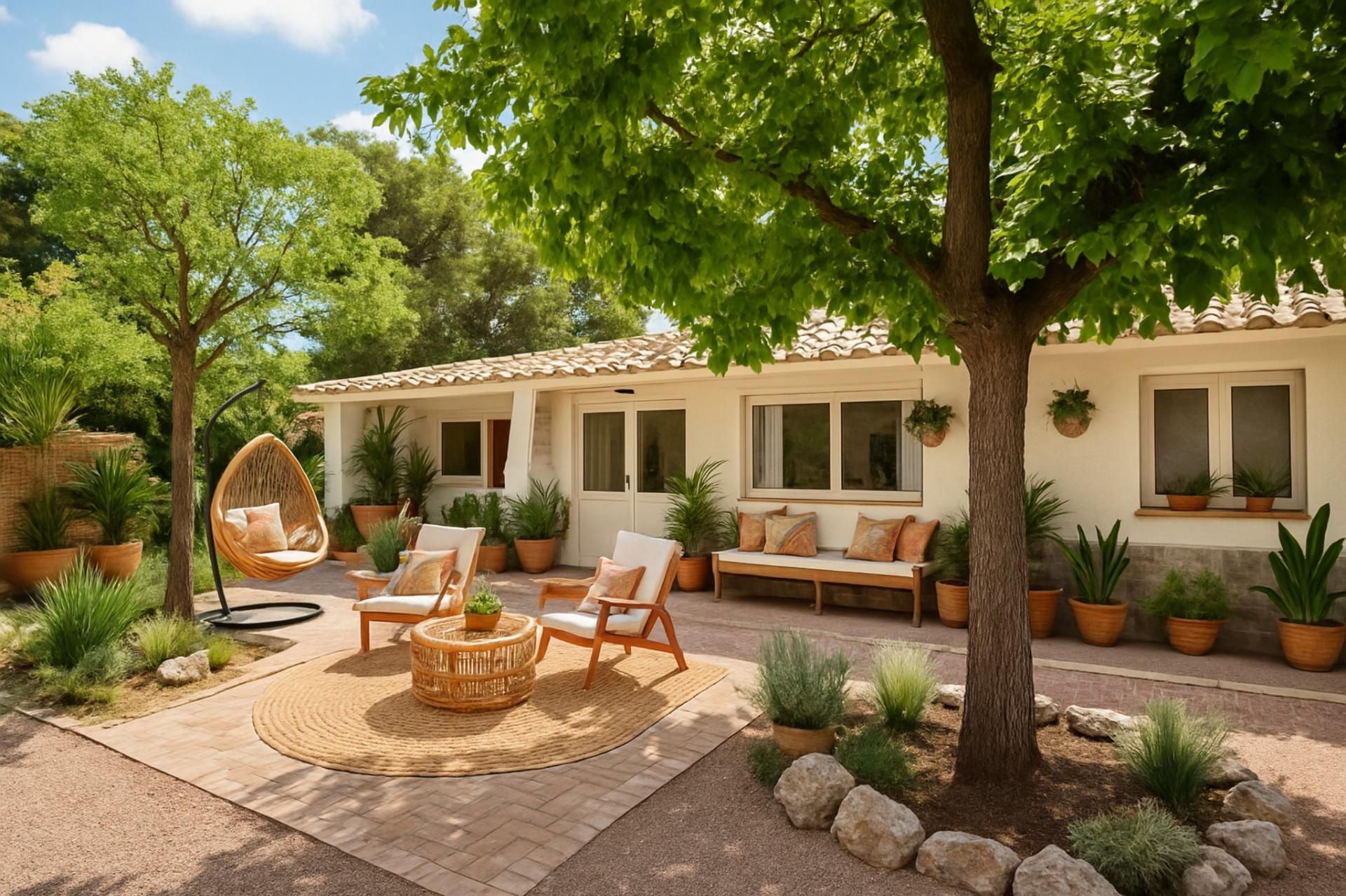 Terrassa de Casa o xalet en venda en  Albacete Capital amb Calefacció, Jardí privat i Traster