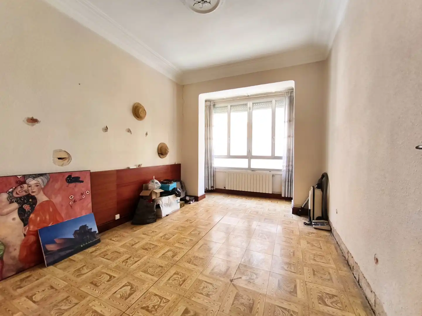 Bedroom of Flat for sale in  Logroño  with Heating, Storage room and Balcony