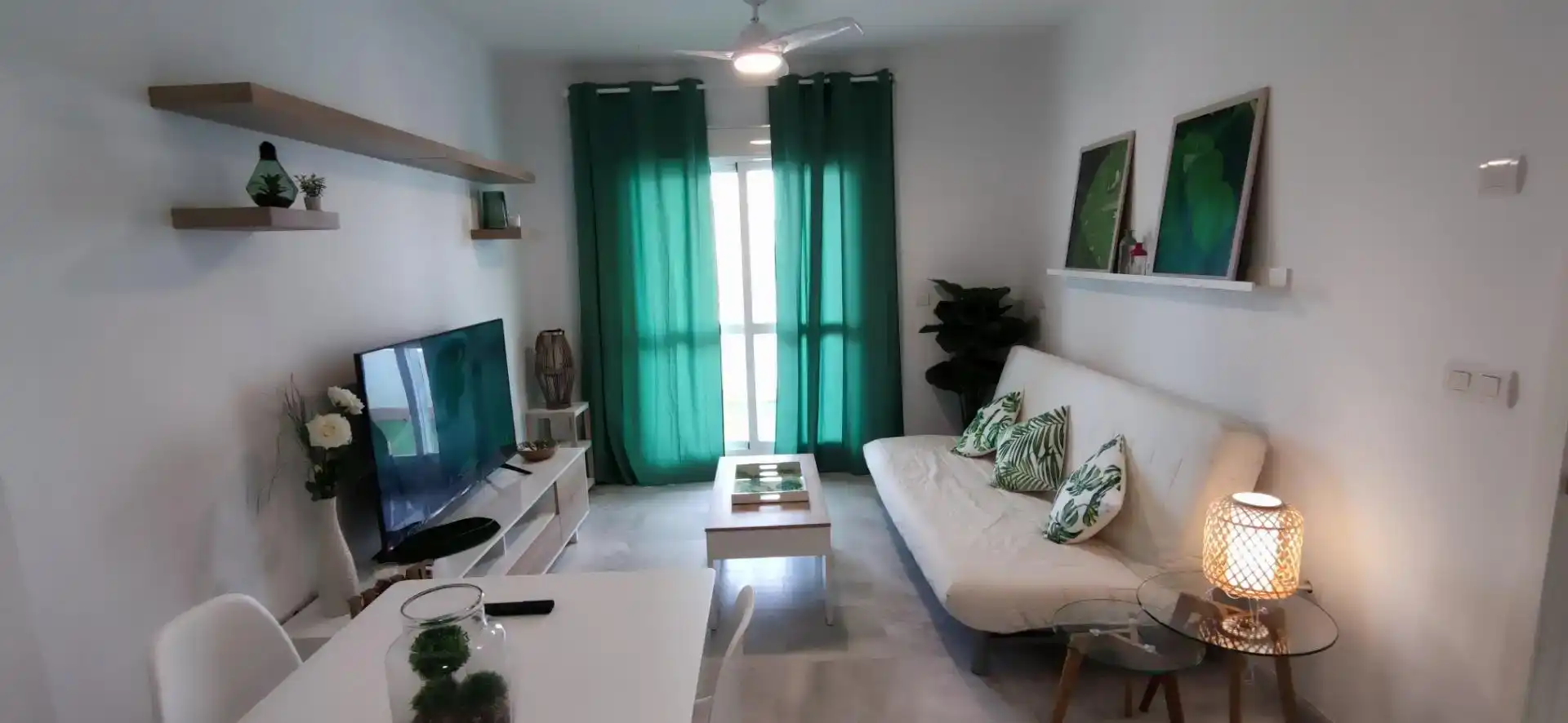 Sala de estar de Piso de alquiler en Rota con Trastero, Amueblado y Horno