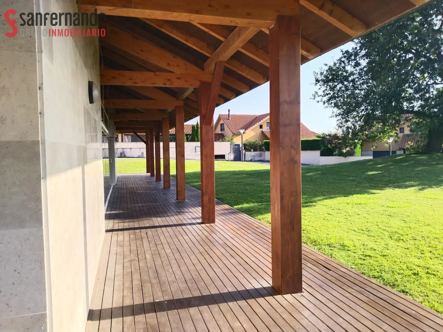 Terraza de Casa o chalet de alquiler en Santillana del Mar con Calefacción, Jardín privado y Terraza