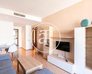 Living room of Flat to rent in  Barcelona Capital  with Air Conditioner, Heating and Terrace