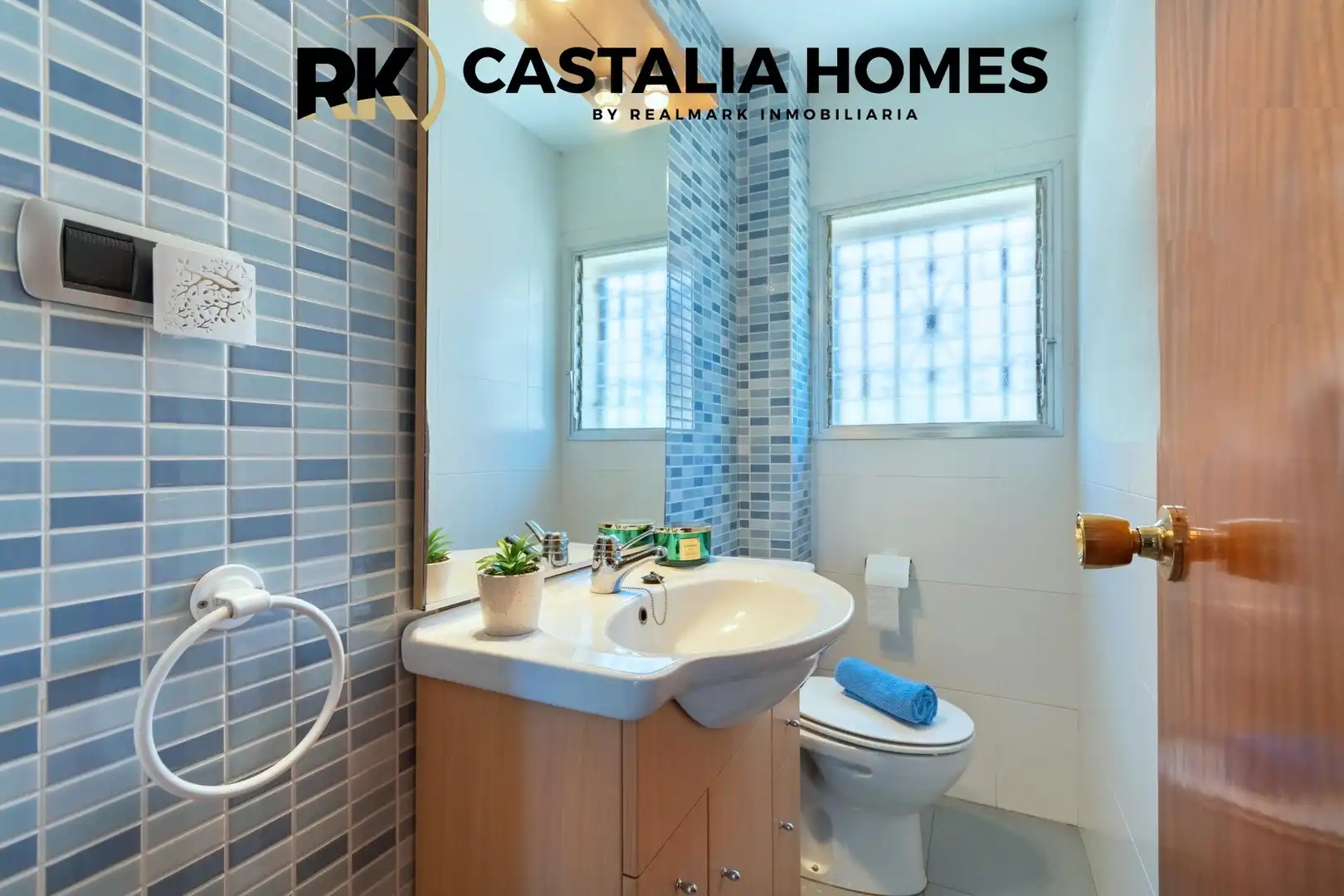 Baño de Casa o chalet en venta en Benicasim / Benicàssim con Calefacción, Jardín privado y Terraza
