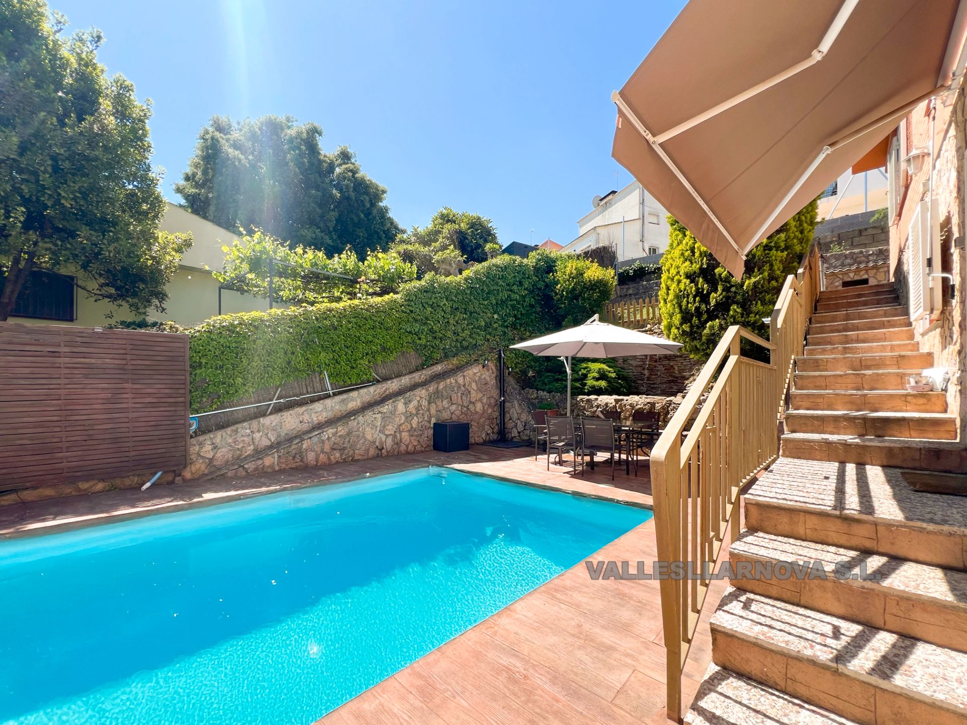 Swimming pool of House or chalet for sale in Lliçà d'Amunt  with Air Conditioner, Heating and Private garden