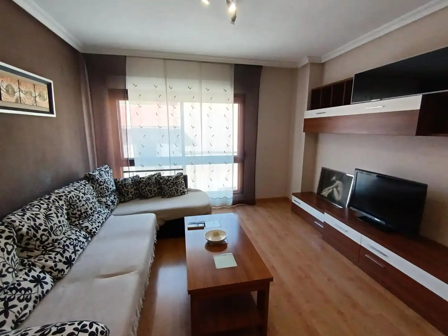 Sala de estar de Piso en venta en Puertollano con Aire acondicionado, Calefacción y Amueblado