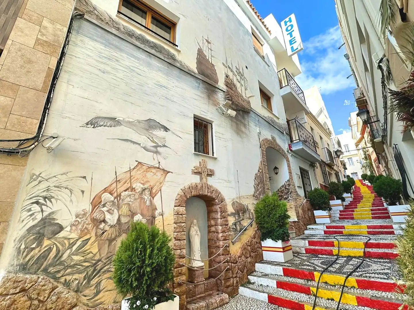 Außenansicht von Gebäude zum Verkauf in Calpe / Calp