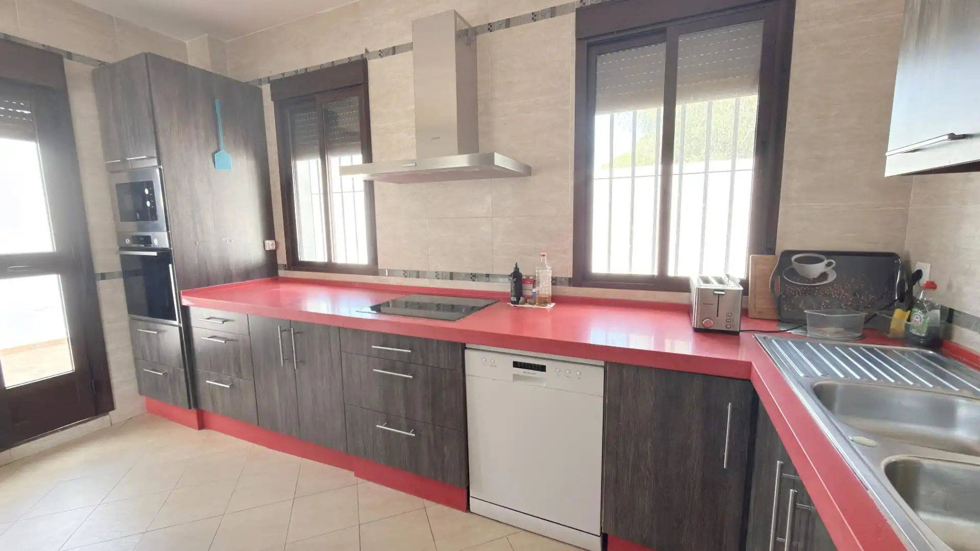 Cocina de Casa adosada en venta en Mazagón con Aire acondicionado, Trastero y Piscina