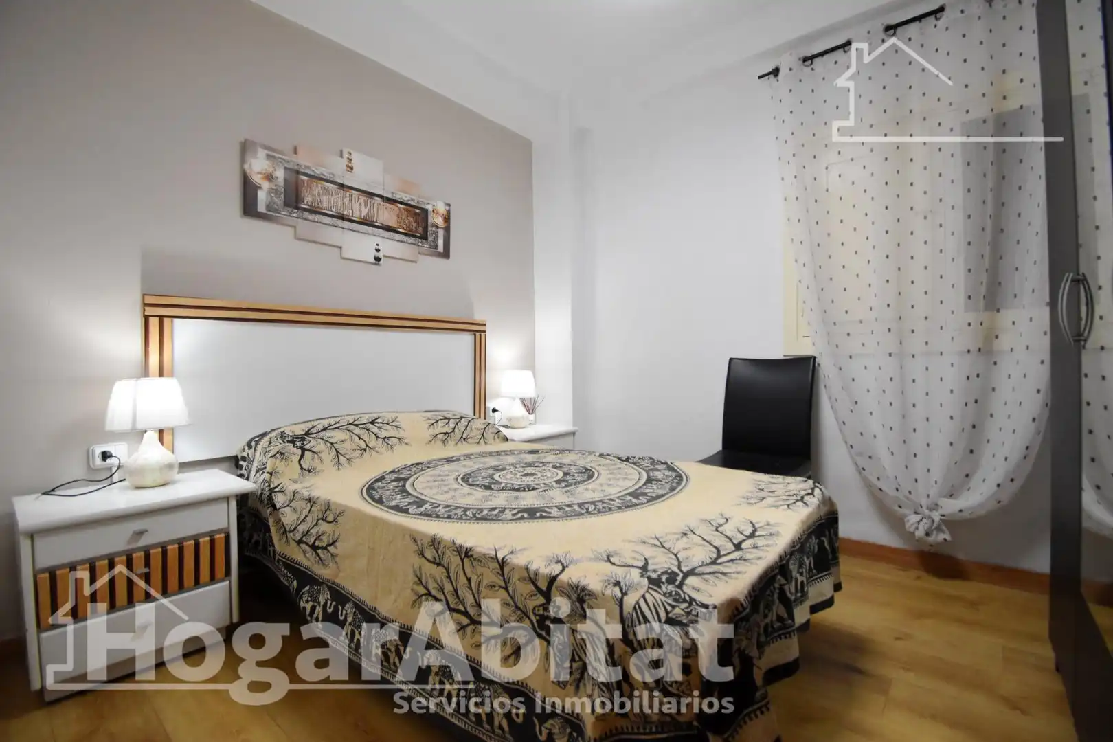 Bedroom of Flat for sale in Oliva  with Air Conditioner, Heating and Terrace
