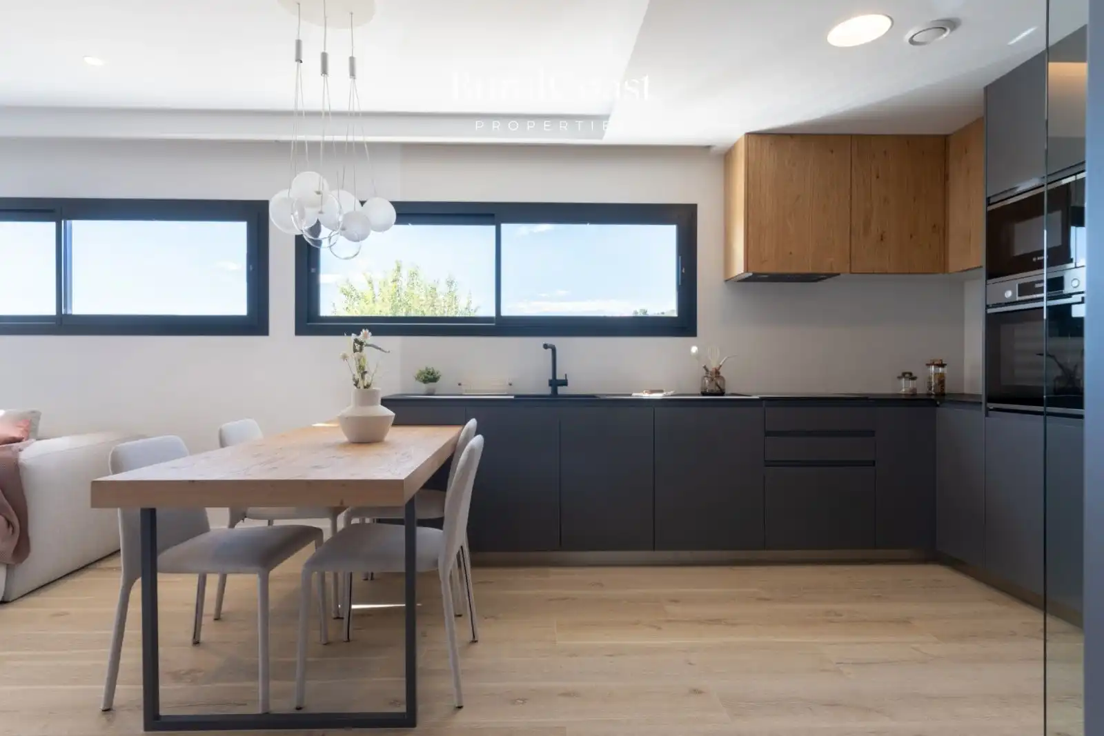 Cocina de Dúplex en venta en Benitachell / El Poble Nou de Benitatxell con Aire acondicionado, Calefacción y Terraza