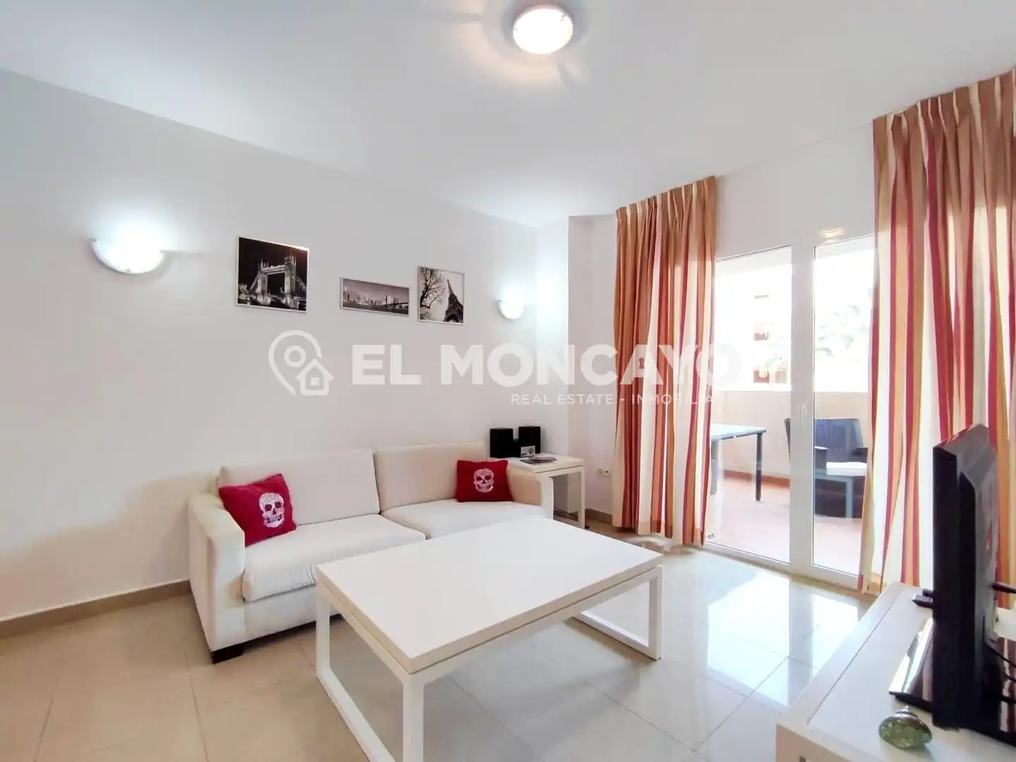 Sala d'estar de Apartament en venda en Orihuela amb Aire condicionat, Calefacció i Jardí privat