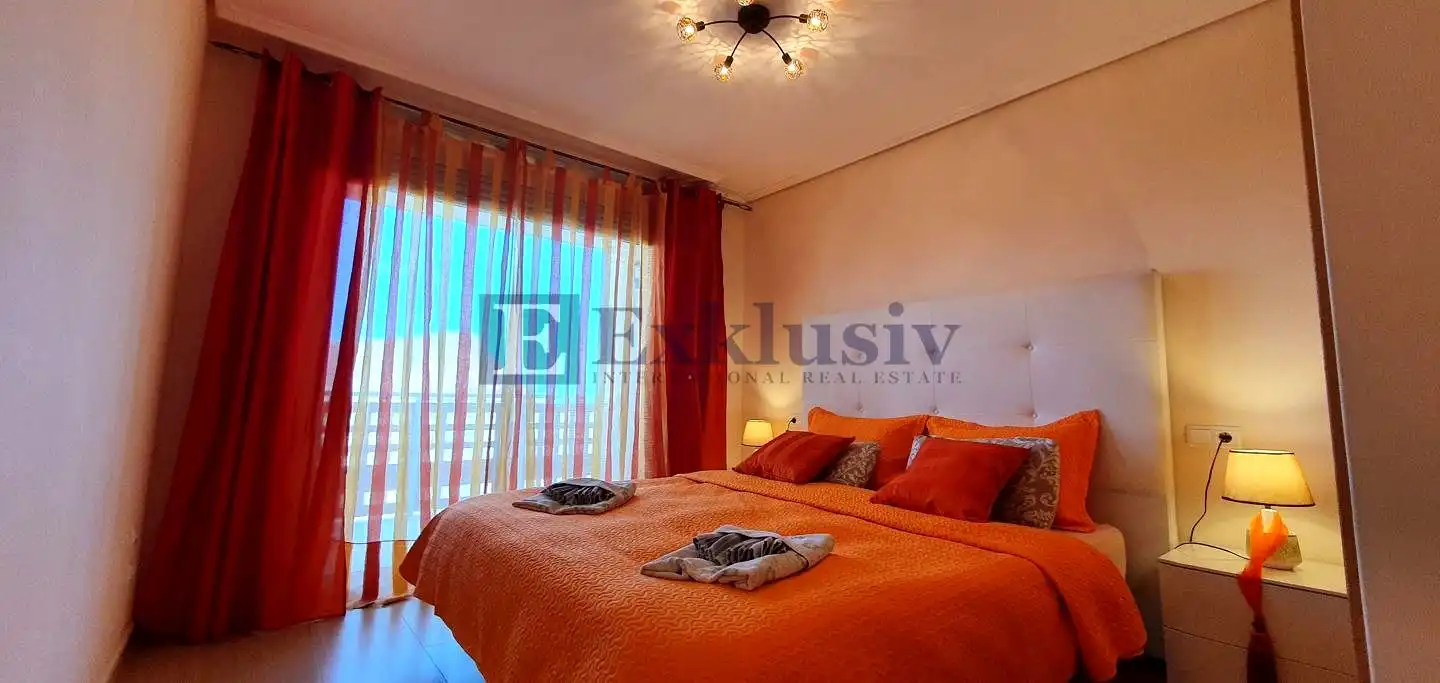 Schlafzimmer von Wohnung zum Verkauf in Granadilla de Abona mit Terrasse, Möbliert und Gemeinschaftspool