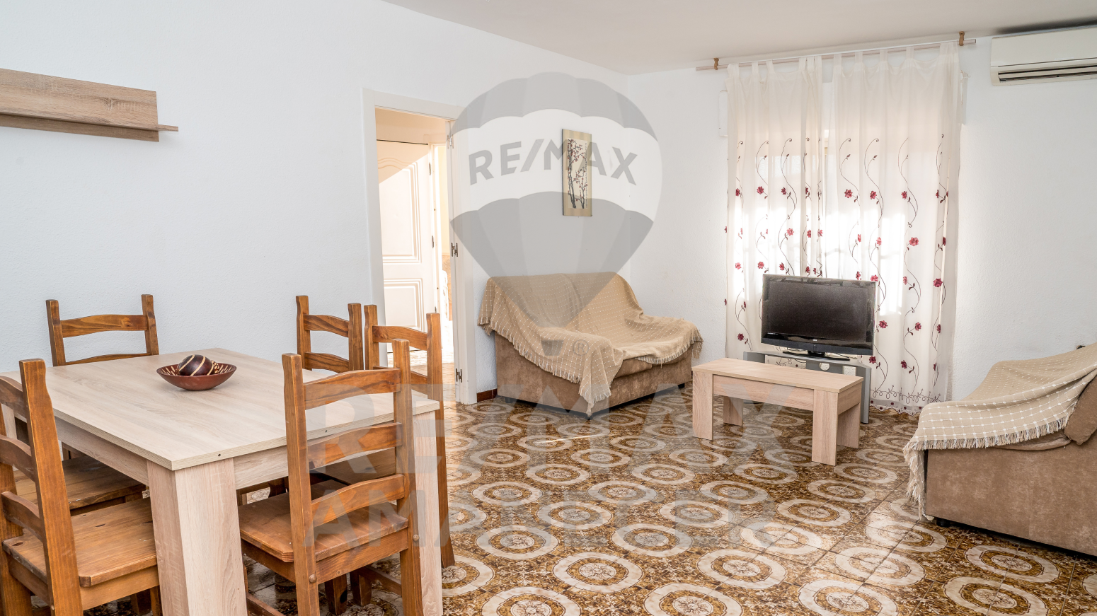 Living room of Flat for sale in Dénia  with Private garden, Storage room and Swimming Pool