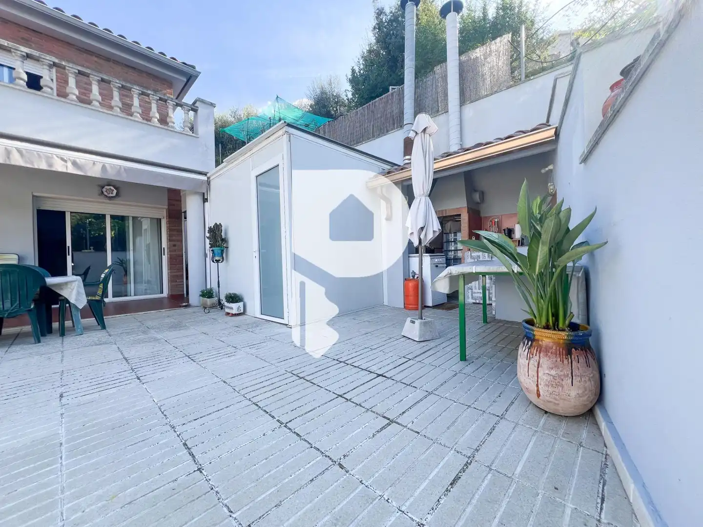 Terrace of Houses for sale in Sant Andreu de la Barca  with Air Conditioner, Heating and Private garden