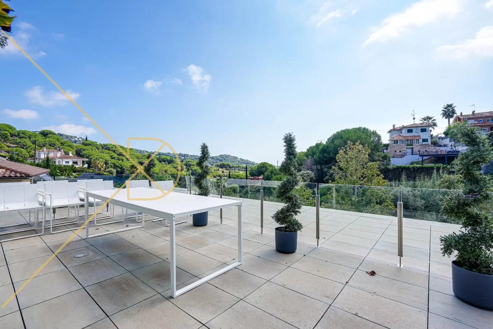 Terraza de Casa o chalet en venta en Alella con Calefacción, Jardín privado y Terraza