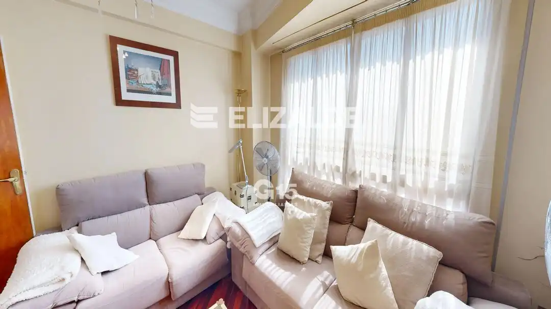 Wohnzimmer von Wohnung zum Verkauf in Donostia - San Sebastián  mit Heizung, Terrasse und Balkon
