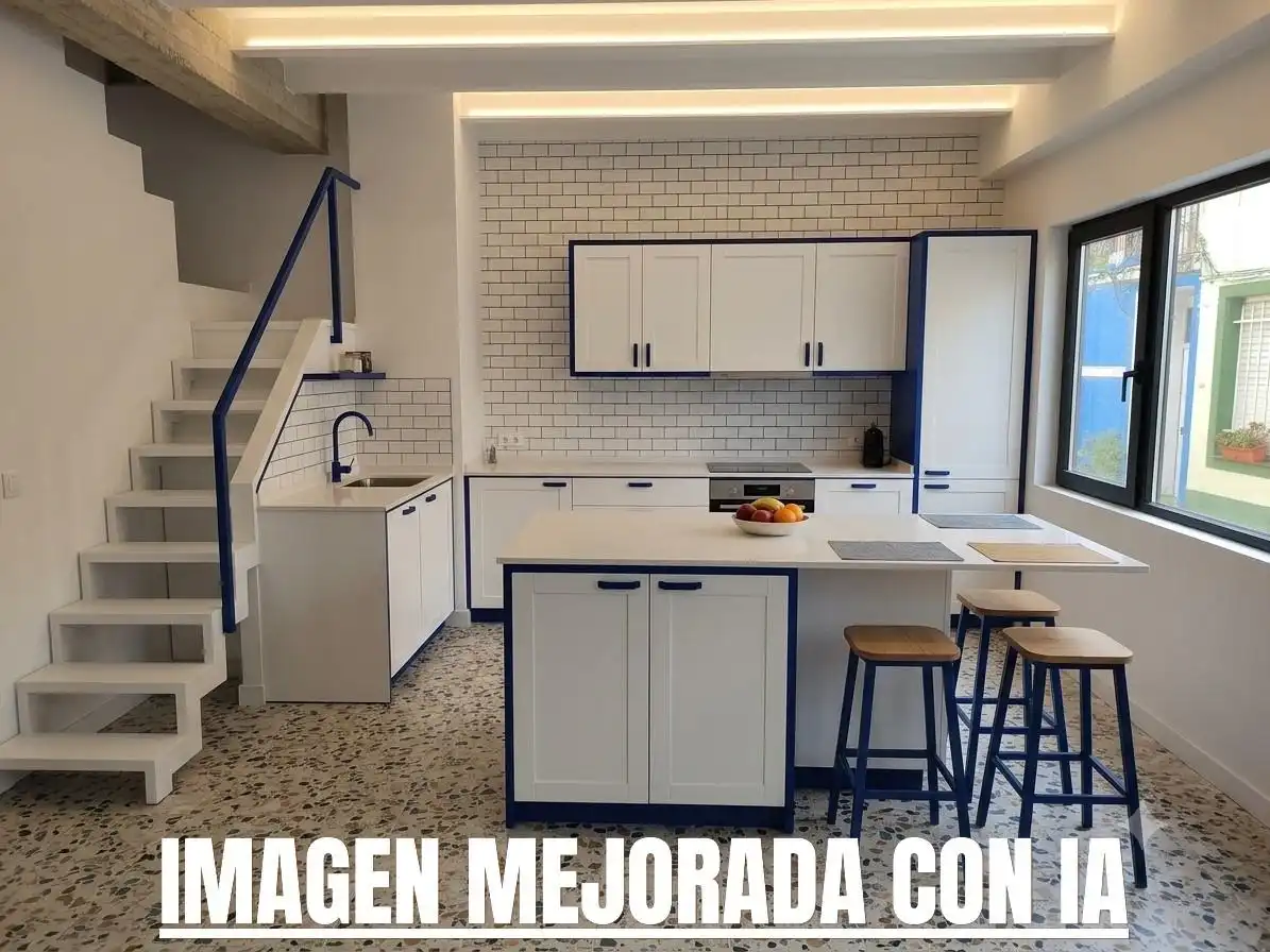 Küche von Einfamilien-Reihenhaus zum Verkauf in Sada (A Coruña)