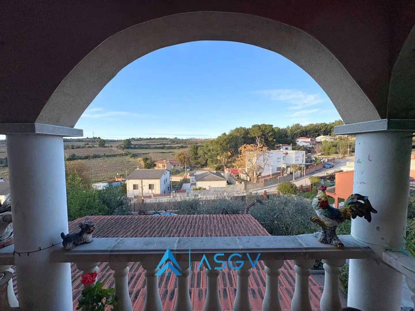 Balcony of Houses for sale in Piera  with Air Conditioner, Private garden and Terrace