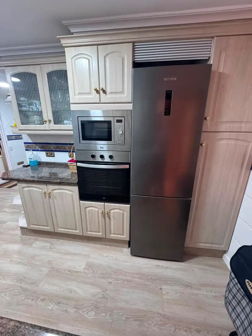 Kitchen of Flat for sale in Torrent  with Air Conditioner, Terrace and Furnished
