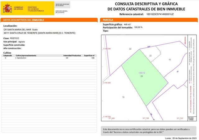 Terreno residencial en Venta en Alisios