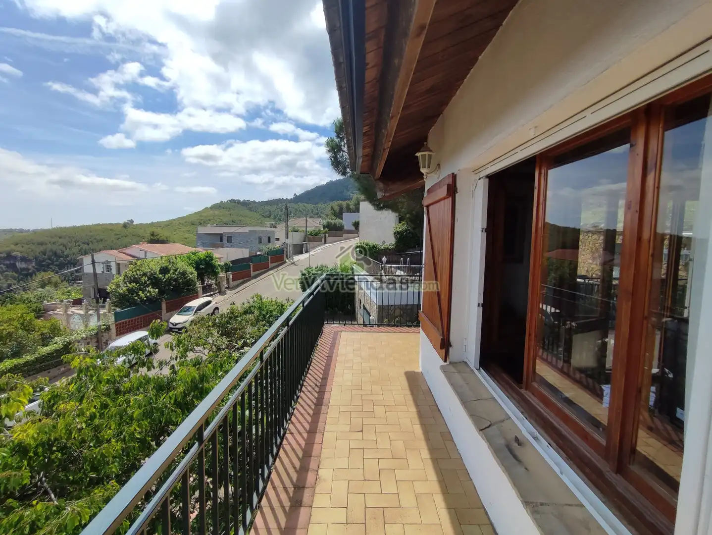 Vista exterior de Casa o chalet en venta en Vallirana con Calefacción, Jardín privado y Terraza