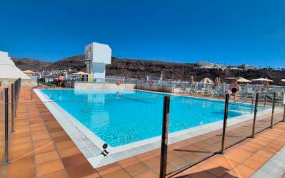 Swimming pool of Apartment for sale in Mogán  with Terrace, Furnished and Microwave