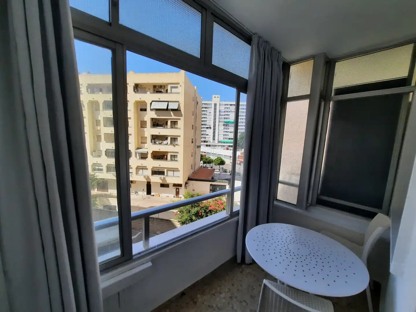 Terrassa de Estudi de lloguer en Torremolinos amb Aire condicionat, Calefacció i Terrassa