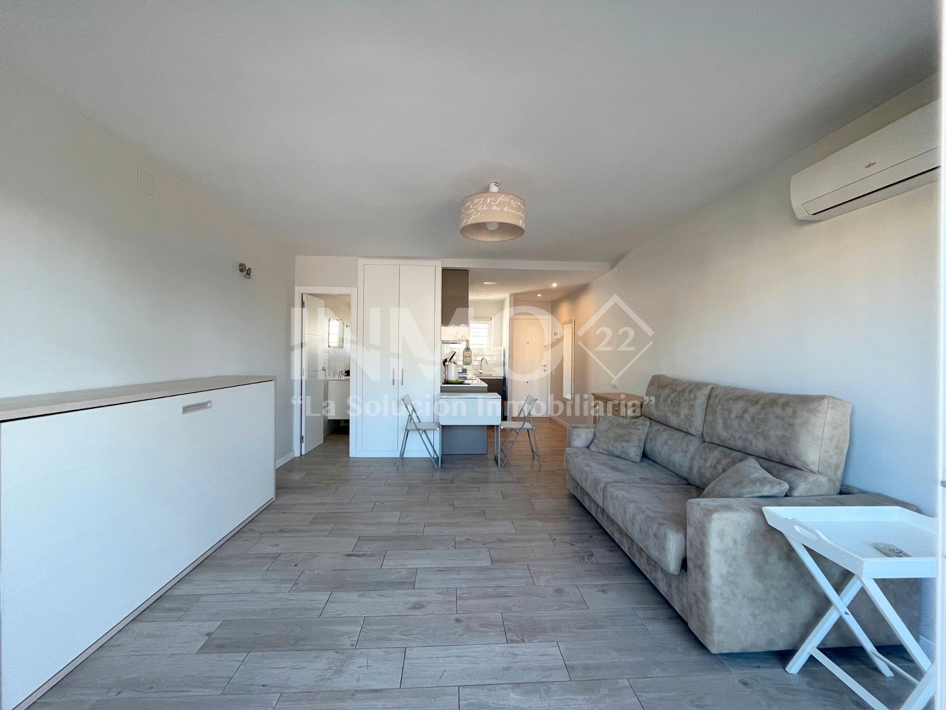 Sala de estar de Estudio en venta en Cambrils con Aire acondicionado, Parquet y Terraza
