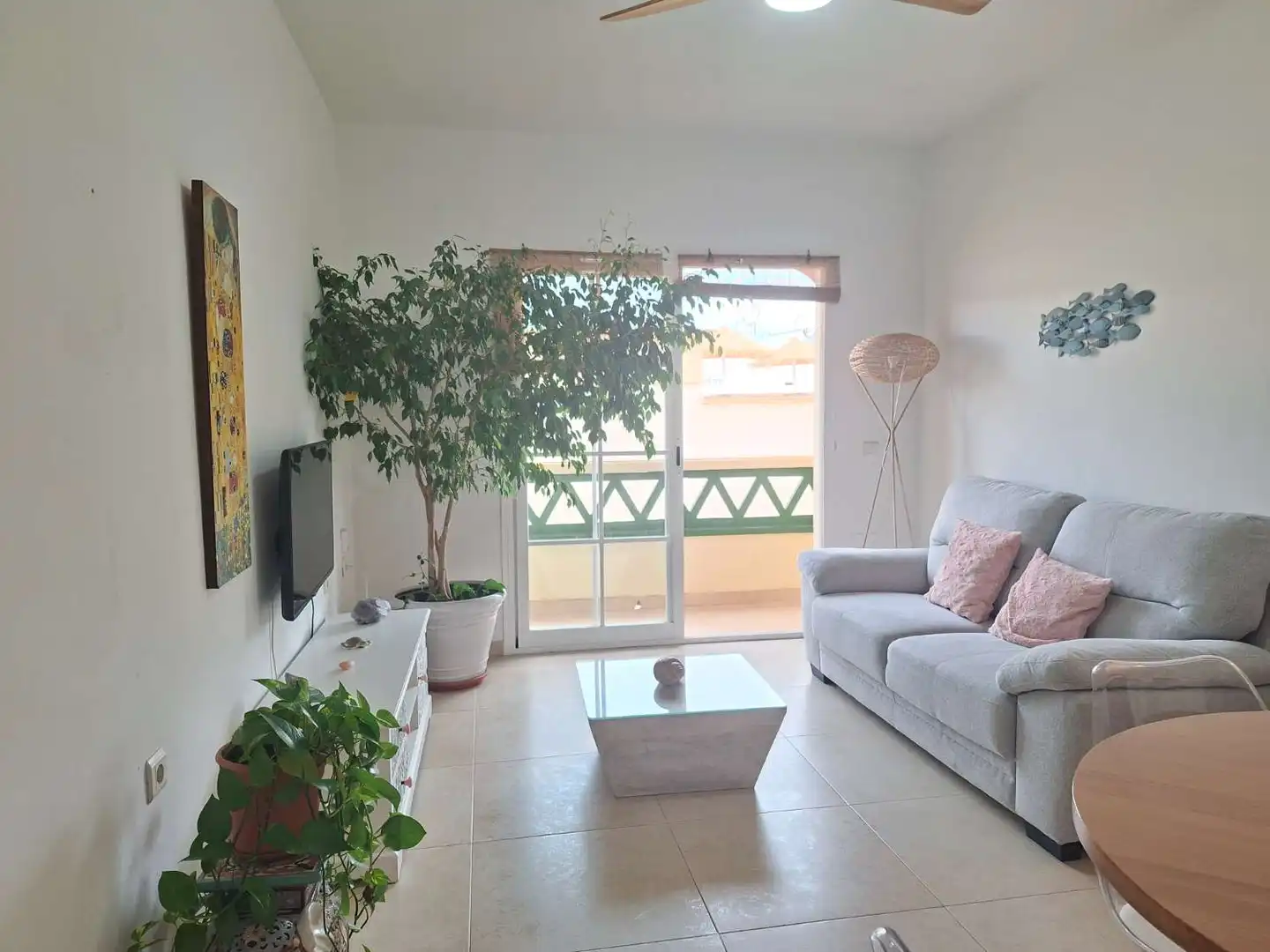 Living room of Flat for sale in Nerja  with Terrace